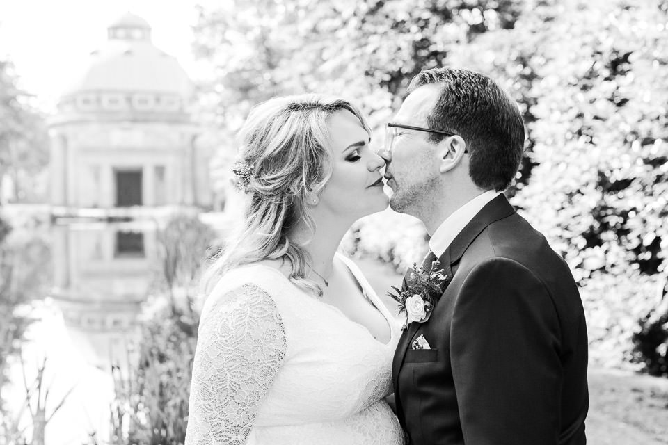 Hochzeitskuss in Oerlinghausen