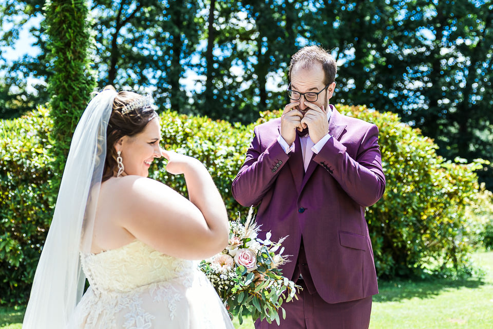 First Look zur Hochzeit in Gütersloh