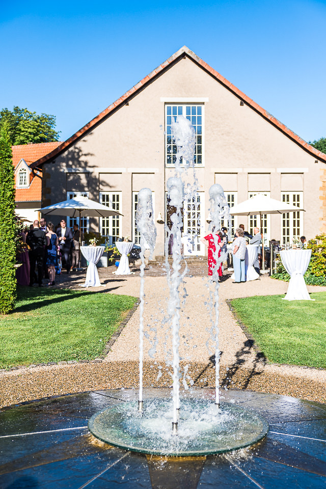 Wasserfontäne im Schlossgarten