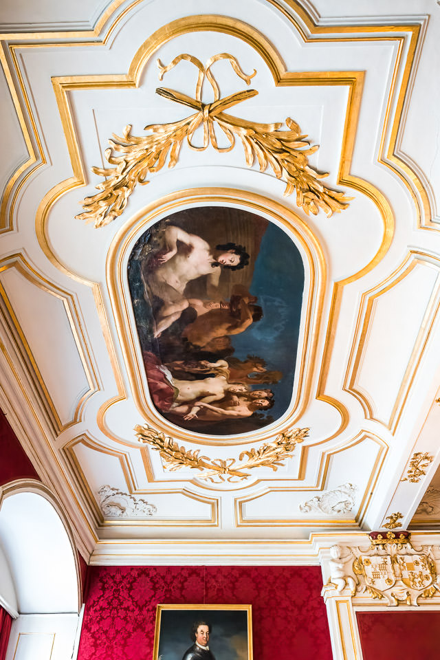 Deckenmalereien auf Schloss Detmold